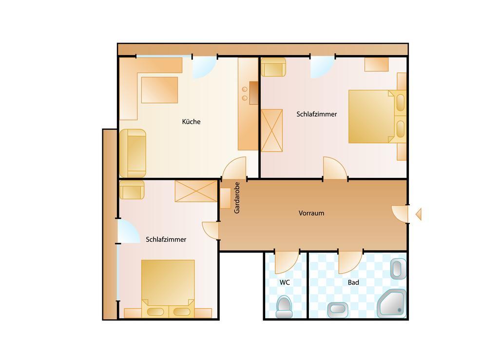 Fruehstueckspension Anja Affittacamere 3*